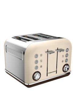 Morphy Richards Accents 4 Slice Special Edition Toaster - Sand